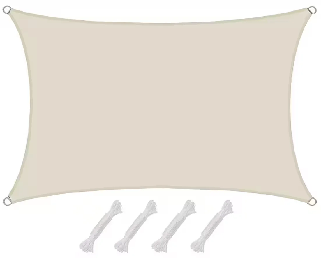 AMANKA Sonnensegel UV Schutz 2x1 m wasserdicht Garten Balkon