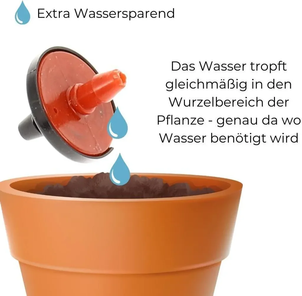 GARPET Bewässerungsset 15 m Tropfbewässerung für Hochbeet & Garten