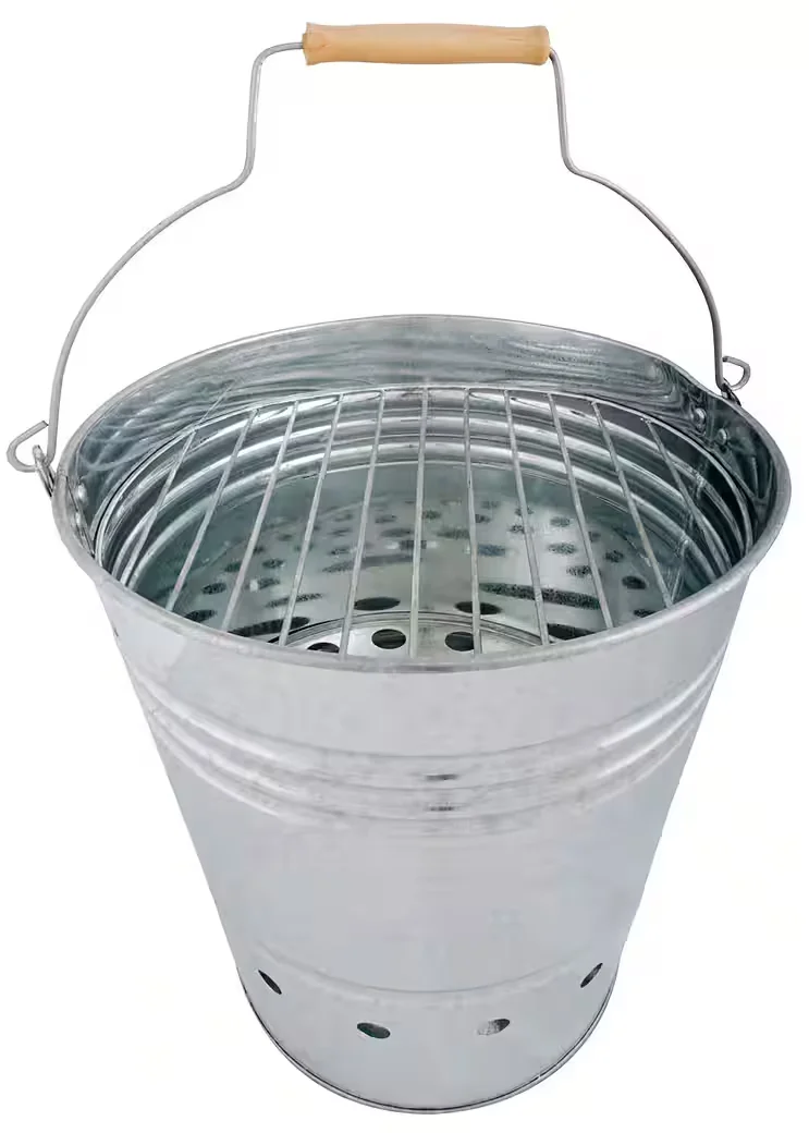 ESSCHERT DESIGN Grilleimer Minigrill BBQ Feuerschale Garten Picknick