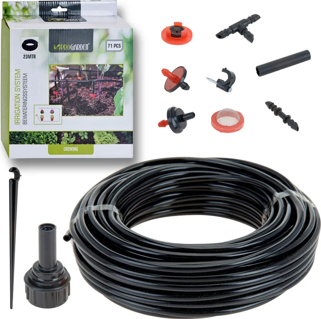 ProGarden Mikro-Bewässerungssystem 71-teilig Tropfbewässerung Set