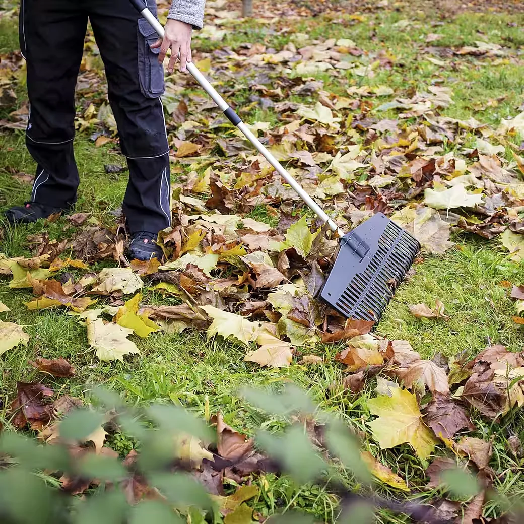 UPP Gartenrechen Jumbo mit Teleskopstiel 1-tlg Laubrechen