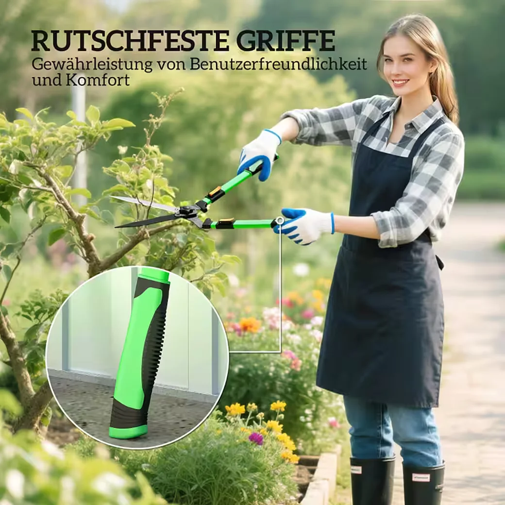 MC STAR Heckenschere Set 2-teilig 90 cm mit Astschere