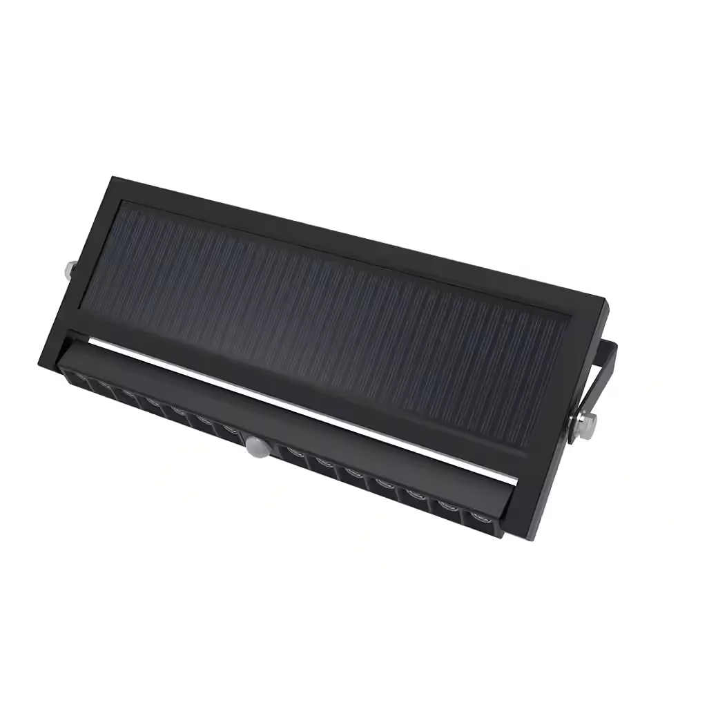 LUXULA LED Solar Wandleuchte PIR Sensor 10W 1000 lm 6500K IP54