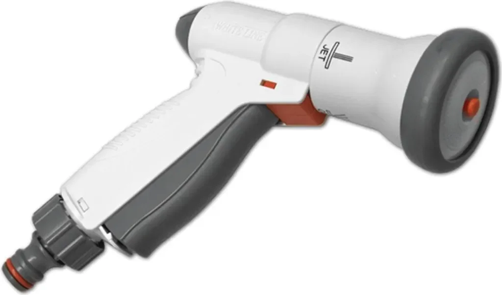 Bradas Gartenbrause Exklusive 3 Sprühfunktionen grau weiss