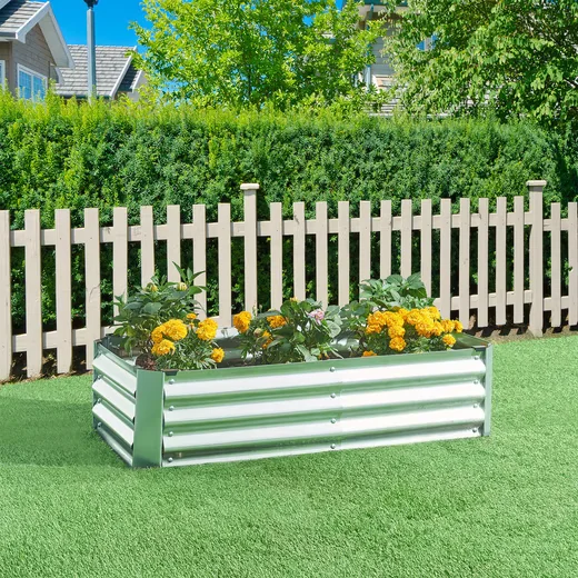 EN.CASA Hochbeet Pflanzkasten für Garten und Balkon