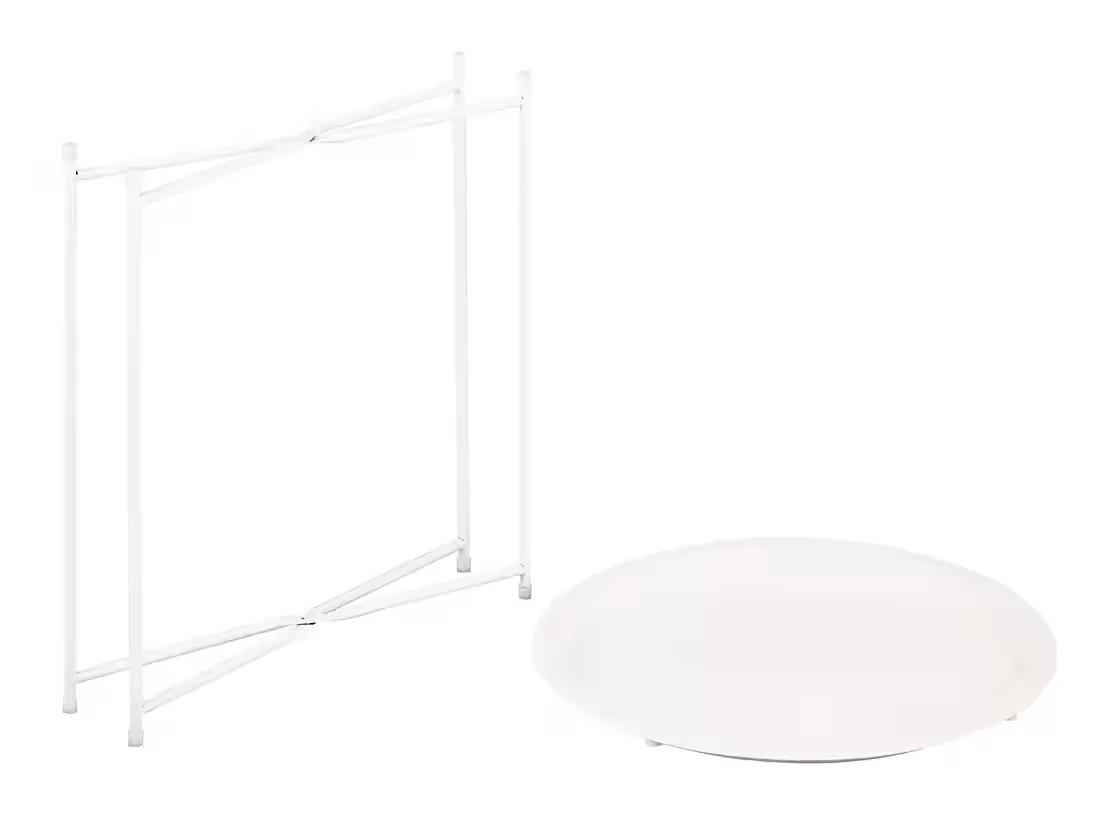 AMAGOHOME Gartentisch Beistelltisch 47x51 cm 2. Wahl Balkon Terrasse