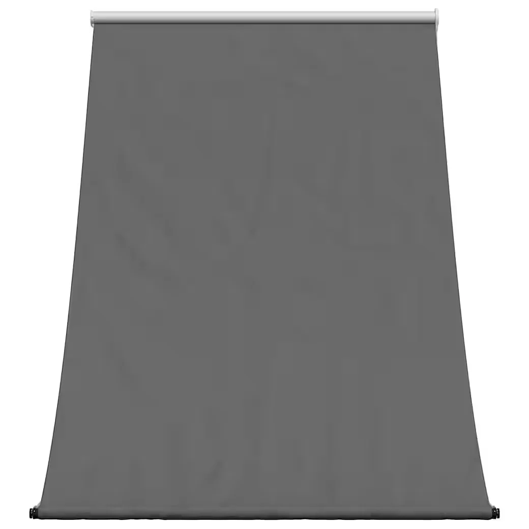 vidaXL Markise einziehbar anthrazit 100x150 cm Stoff und Stahl
