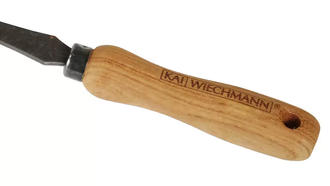 KAI WIECHMANN Geschmiedeter Teak-Handrechen Kleinrechen Blumenrechen