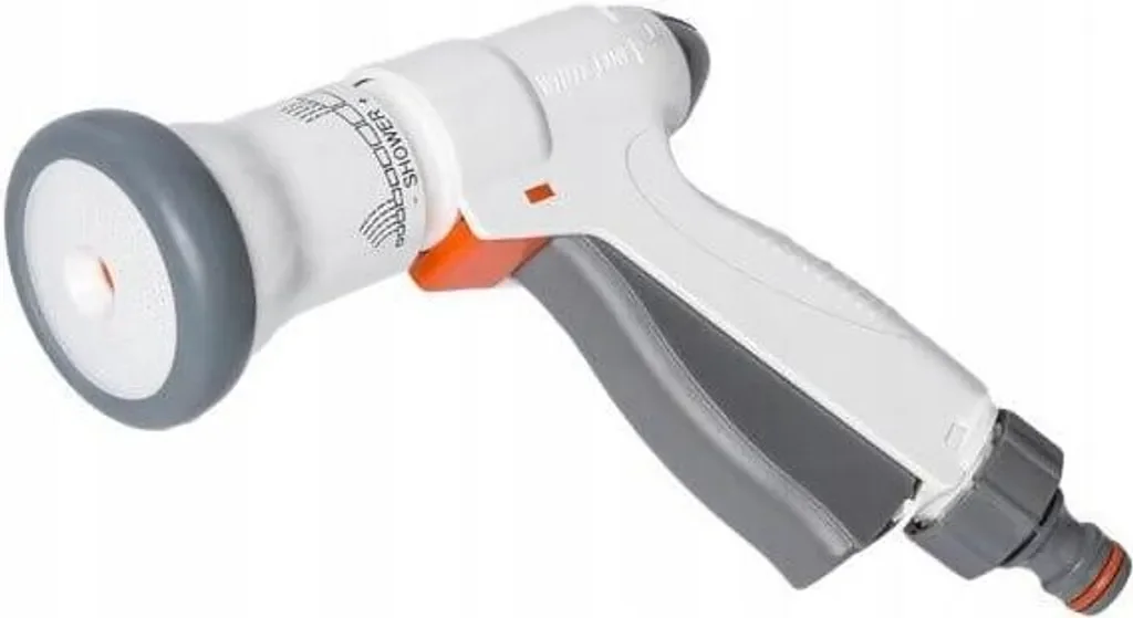 Bradas Gartenbrause Exklusive 3 Sprühfunktionen grau weiss