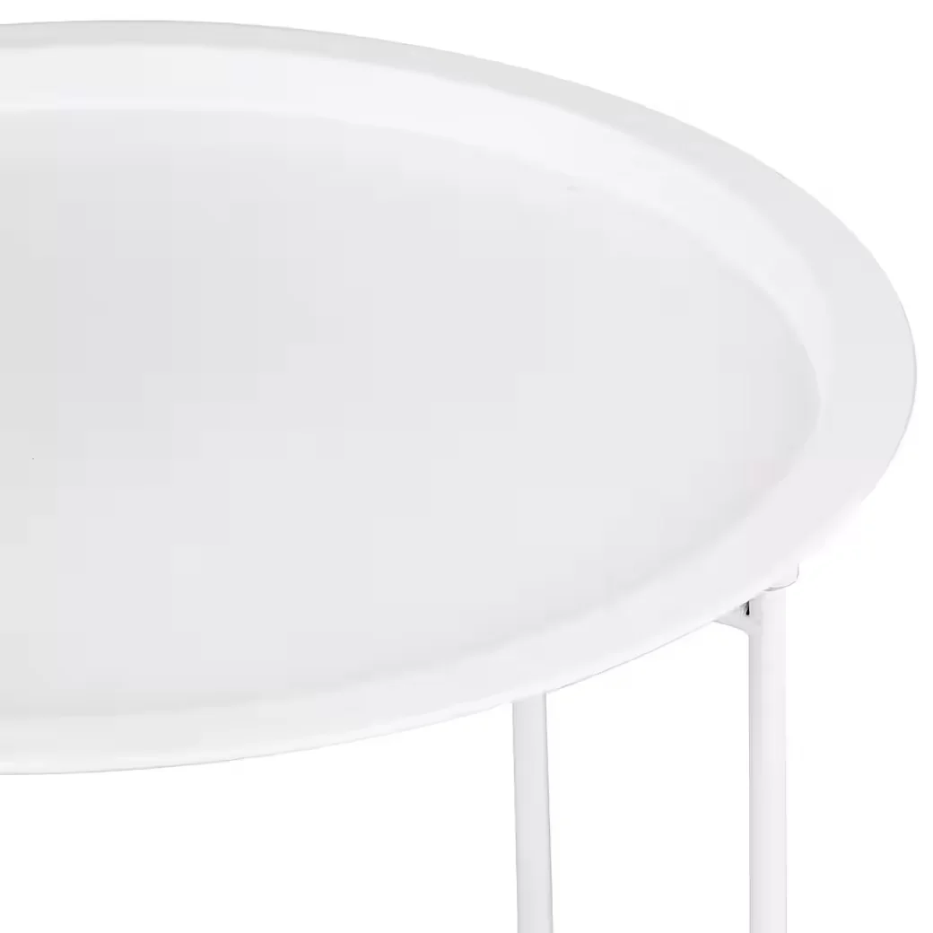 AMAGOHOME Gartentisch Beistelltisch 47x51 cm 2. Wahl Balkon Terrasse