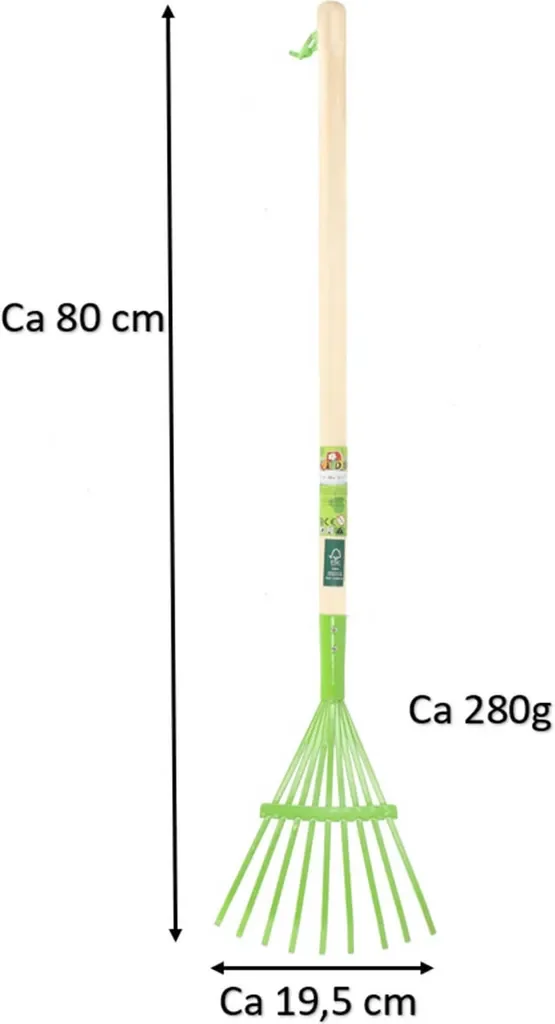 Esschert Design Kinderrechen grün KG101