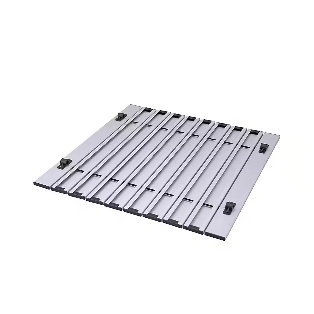 PORTAL OUTDOOR Porto Campingtisch Klapptisch Alu 60 x 60 cm Rolltisch
