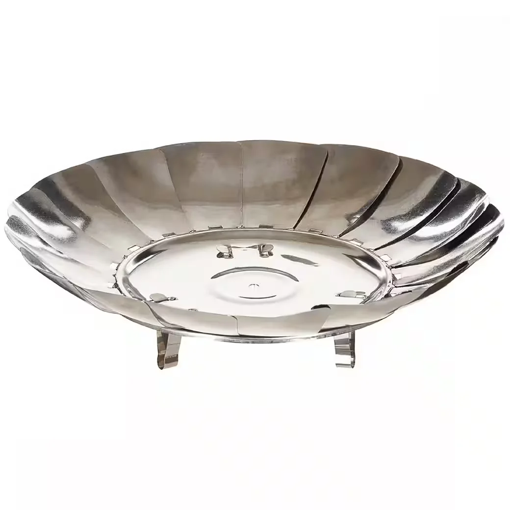 Fox Outdoor Feuerschale faltbar Edelstahl 27 x 8 cm