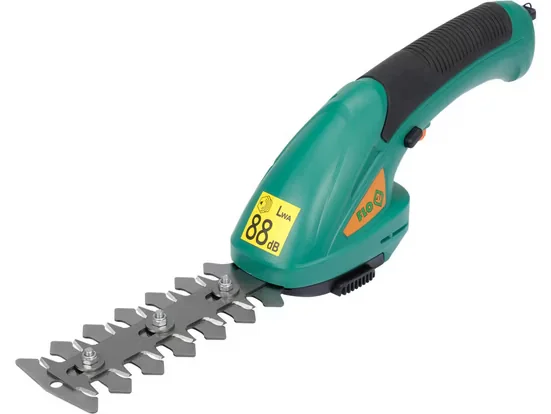 Flo Akku Gras und Heckenschere 3,6 V mit 1x Akku und Ladegerät