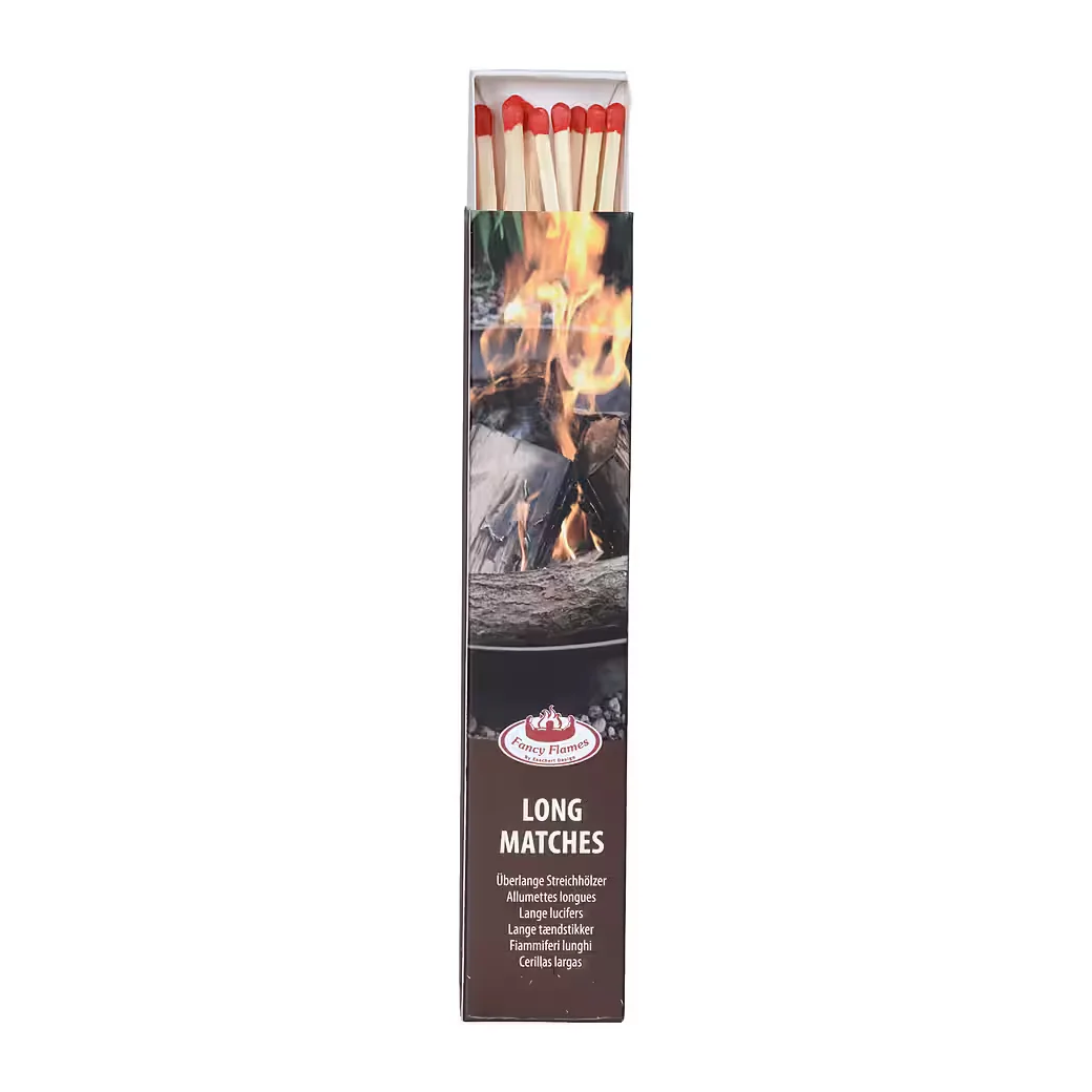 DEGAWO Extra lange Streichhölzer 20 cm für Kamin, Grill, Feuerstelle