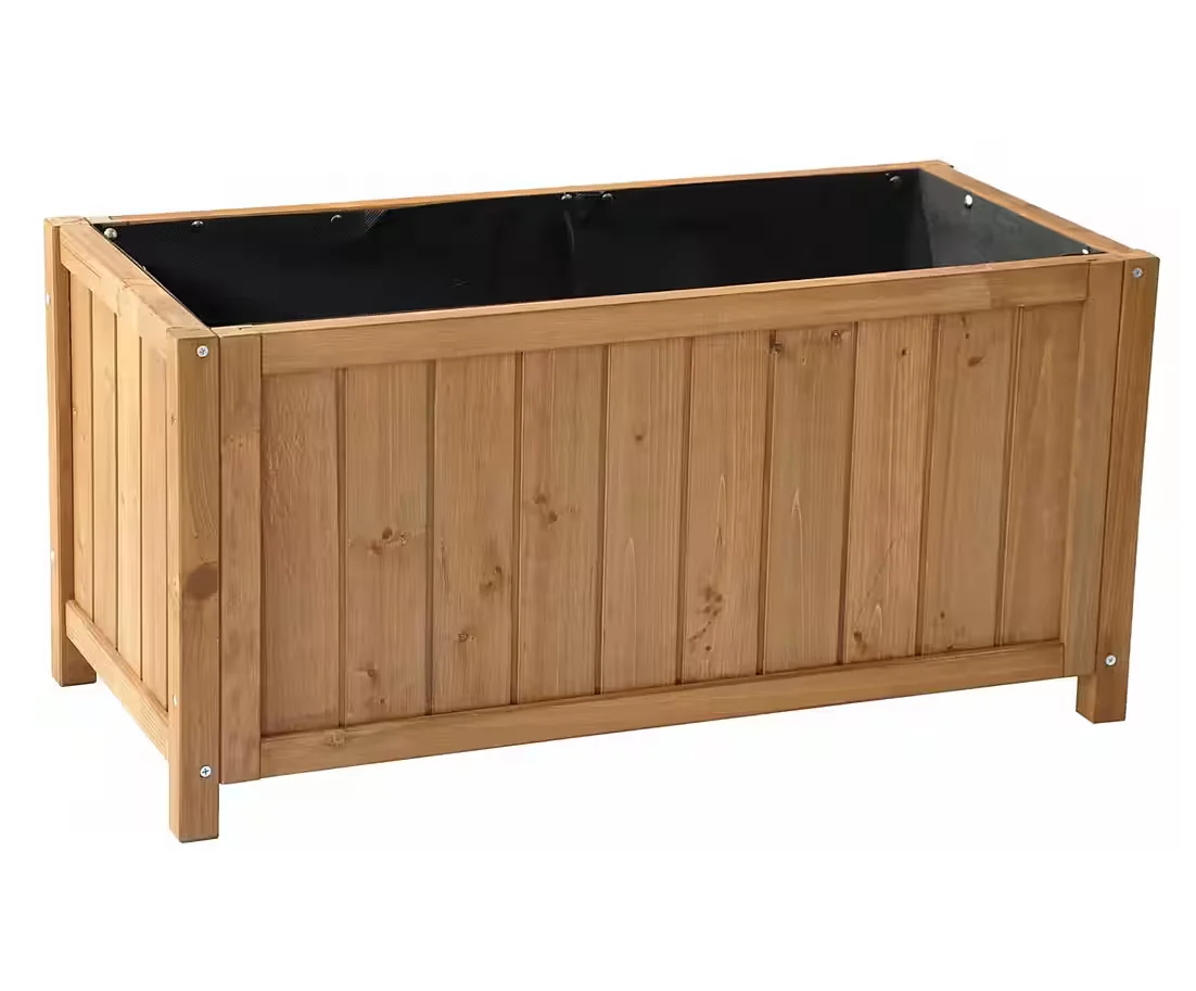 DAZIKEMO Blumenkasten Pflanzkübel 75x35x36 cm Pflanzkasten Beet