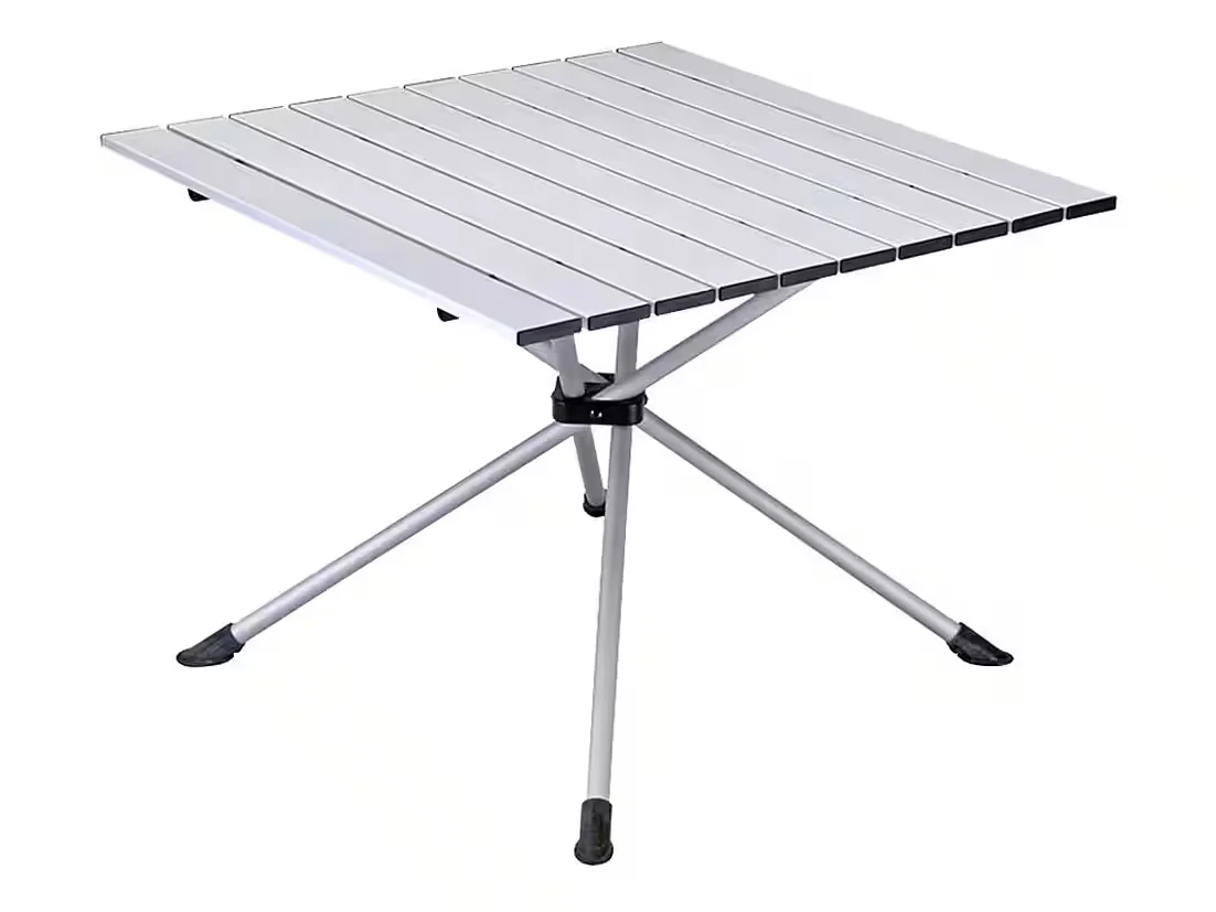 PORTAL OUTDOOR Porto Campingtisch Klapptisch Alu 60 x 60 cm Rolltisch