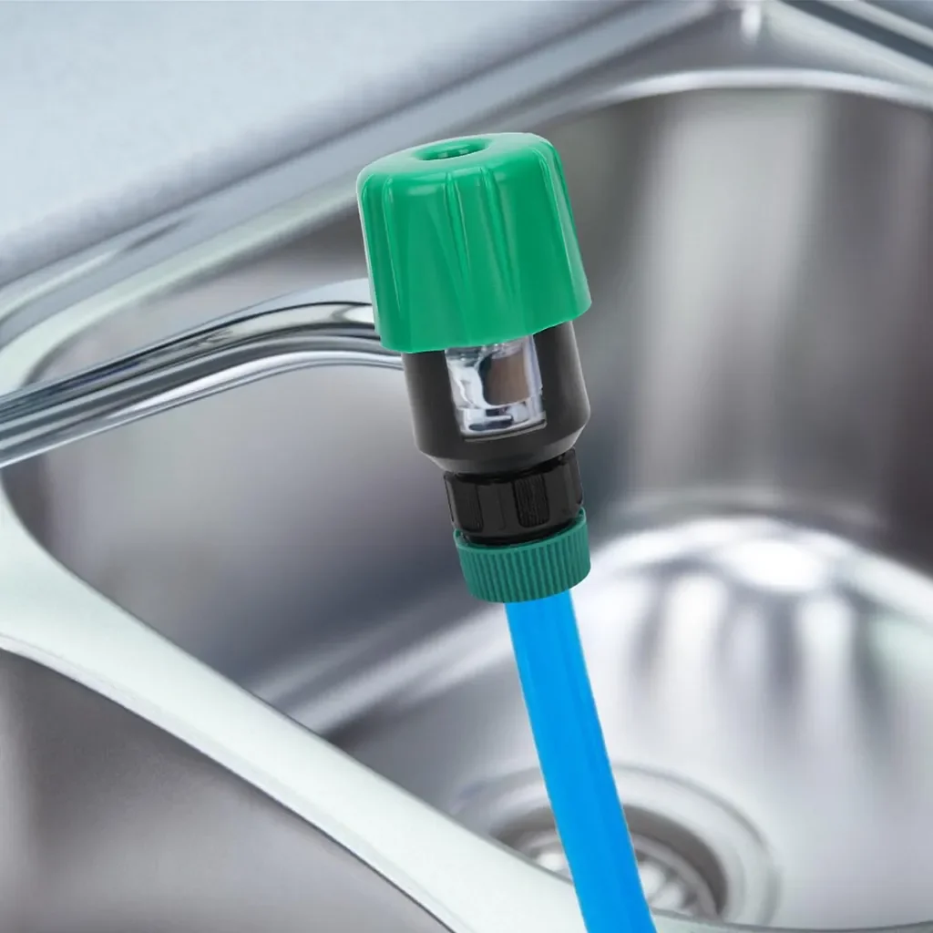 Cocosity Wasserhahn Adapter Gartenschlauch Anschluss Küche Grün