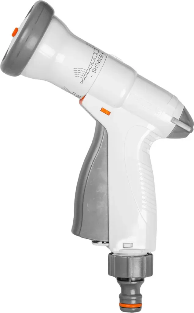 Bradas Gartenbrause Exklusive 3 Sprühfunktionen grau weiss
