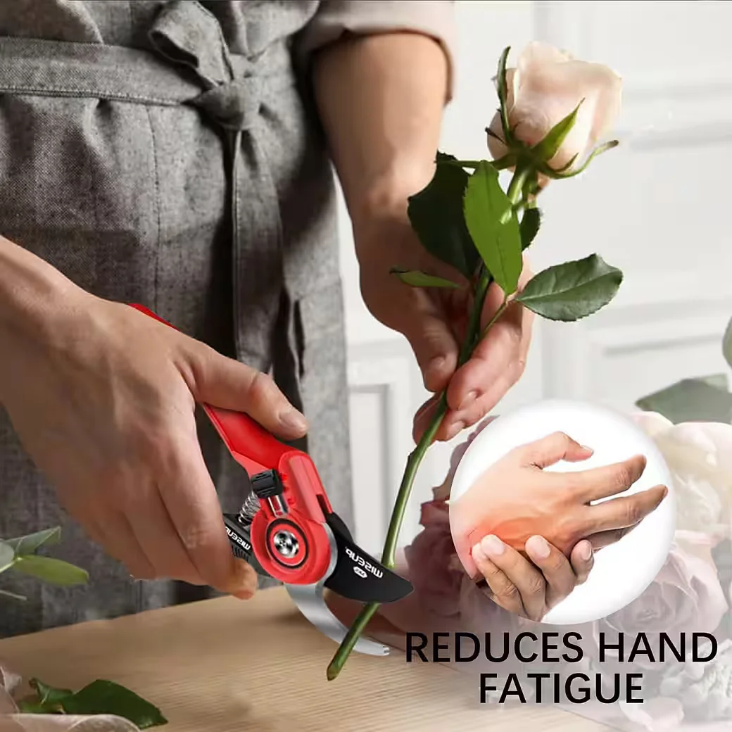 LUXUSKOLLEKTION Gartenschere Kabelschere SK5 Stahlklinge Ergogriff