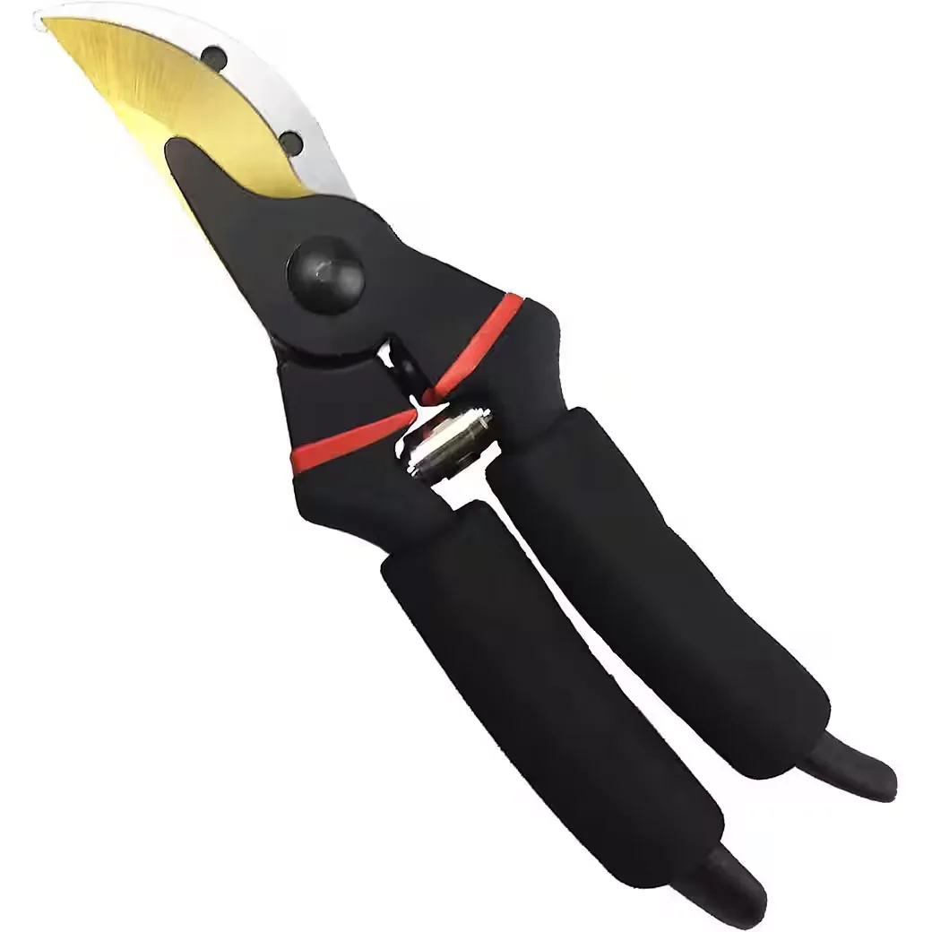 LUXUSKOLLEKTION Gartenschere SK5 Stahl titanbeschichtet Rebschere