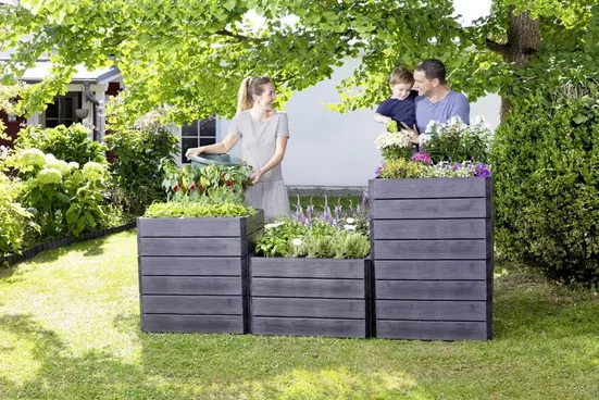 Garantia Hochbeet Ergo Quadro S 60 x 60 x 25 cm
