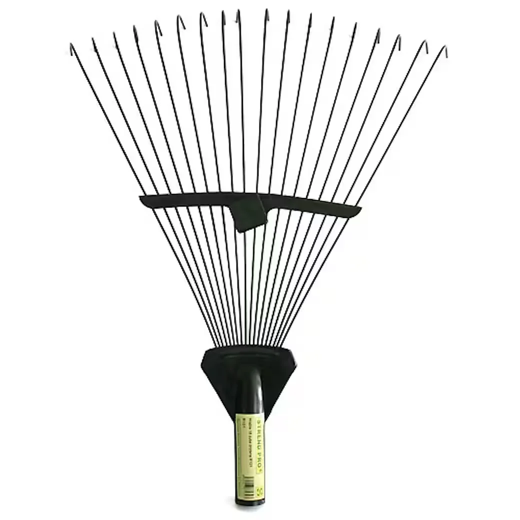 PROREGAL Gartenrechen Metall, 18 Zinken Gartenharke