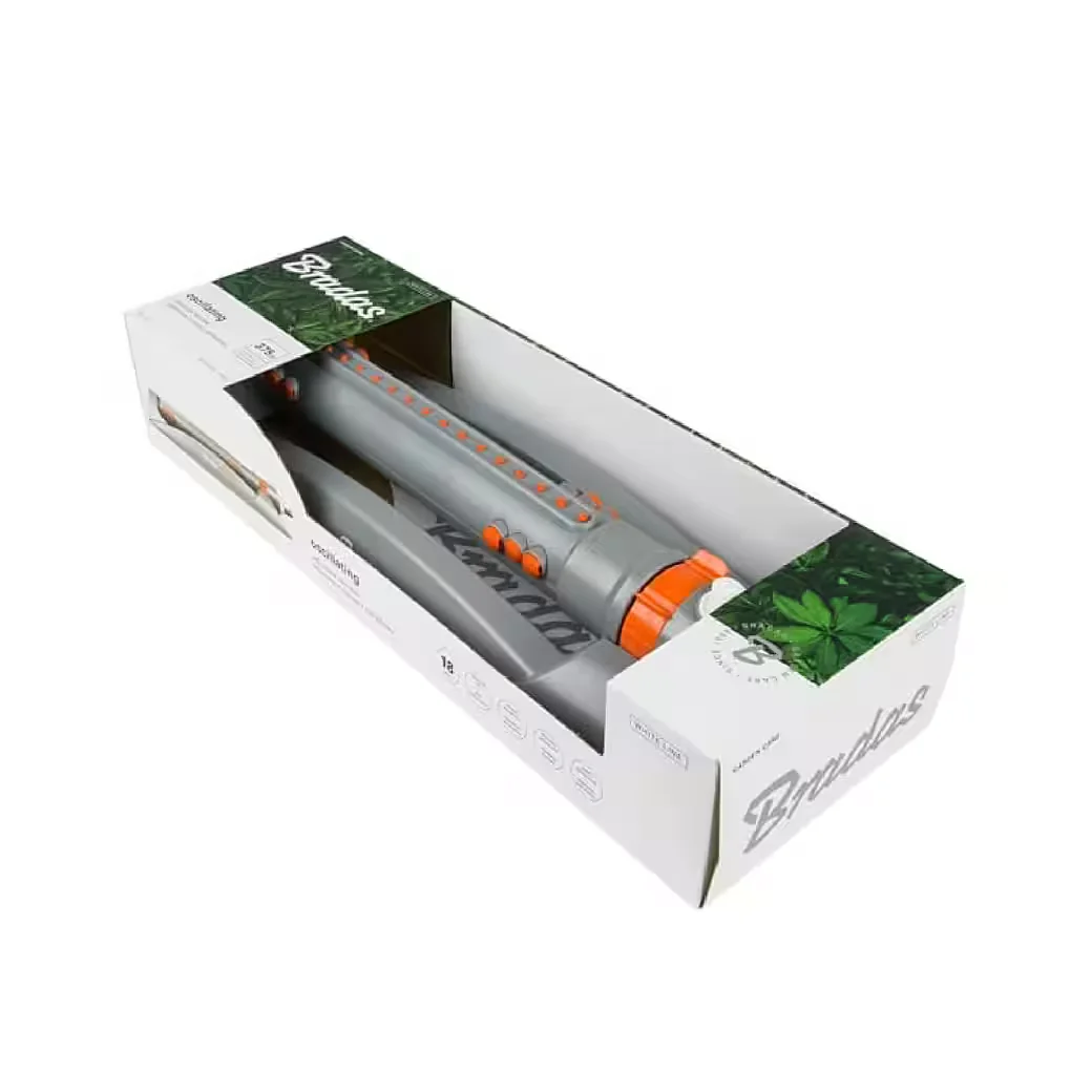 Bradas Flächenregner Viereckregner 375 qm mit Schlitten