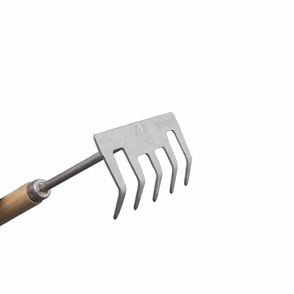 SIENA GARDEN Kleinrechen Handrechen ISYplant Edelstahl mit Eschenstiel